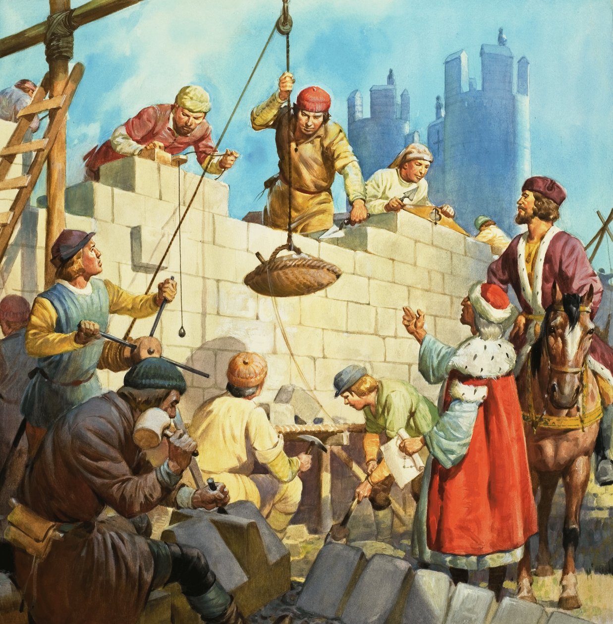 Castle Construction by James Edwin McConnell
