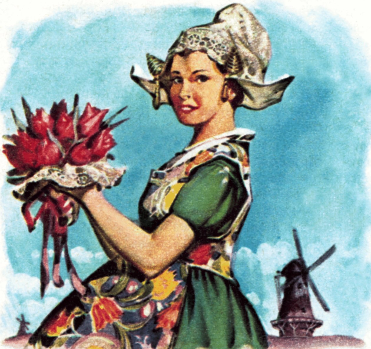 Dutch National Costume by James Edwin McConnell