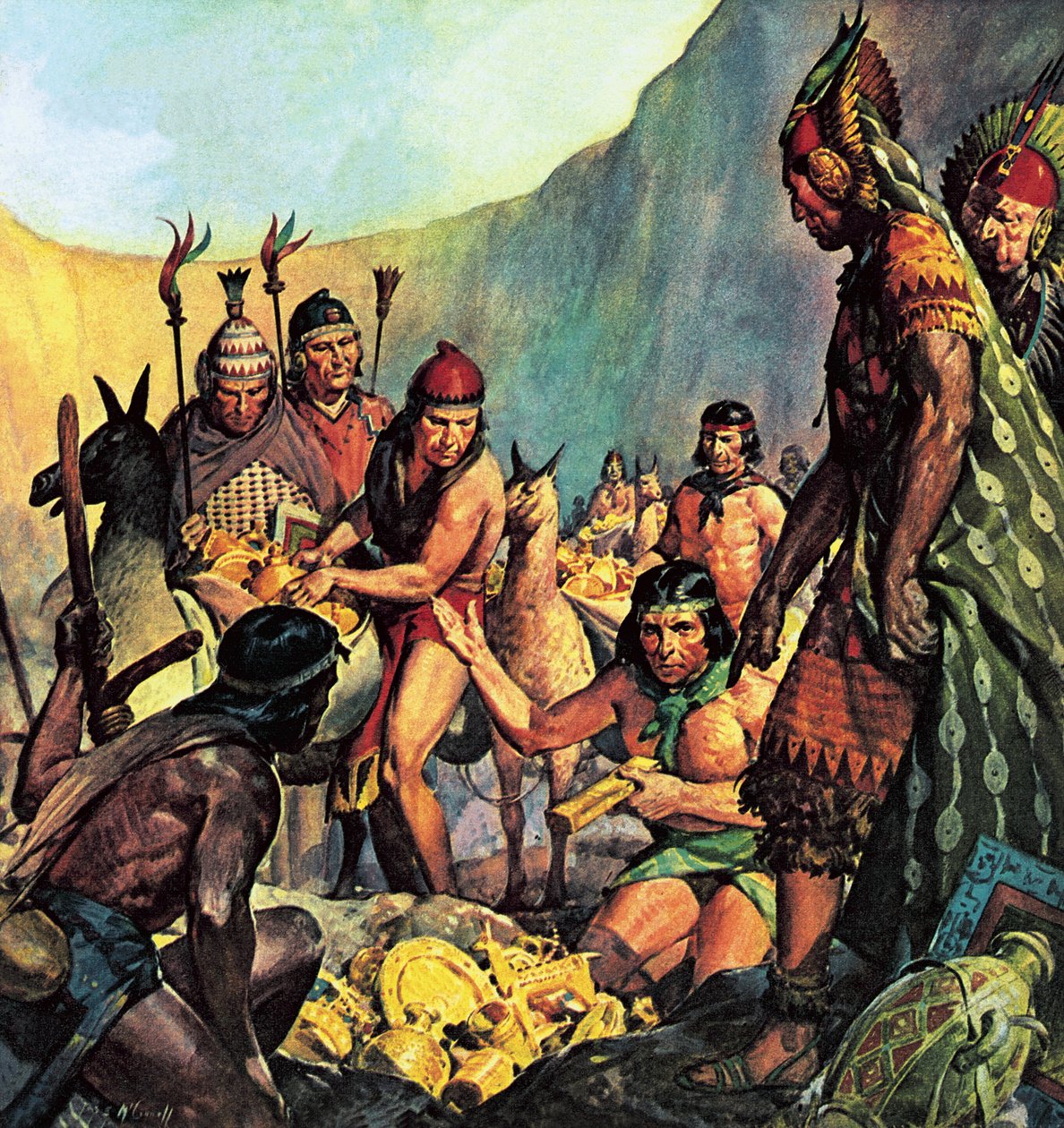 Hidden Gold of the Incas by James Edwin McConnell