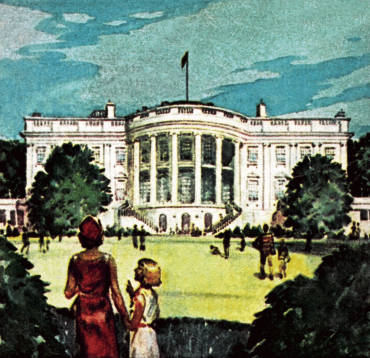 The White House by James Edwin McConnell