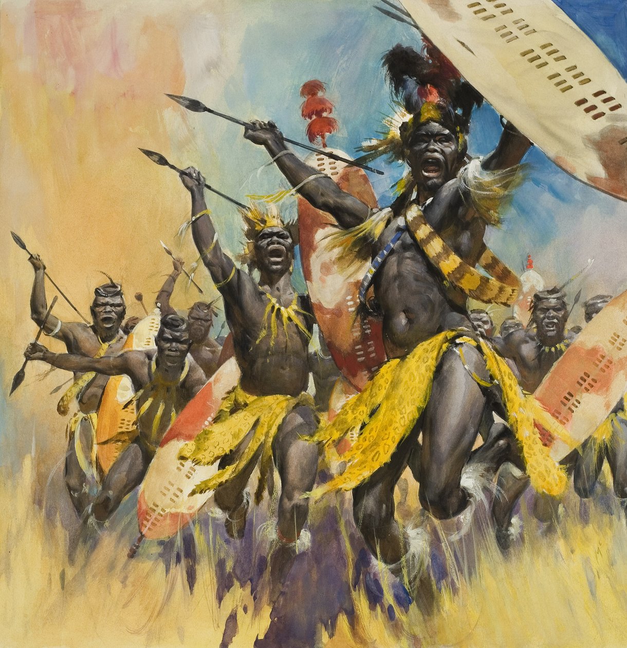Zulu Warriors by James Edwin McConnell