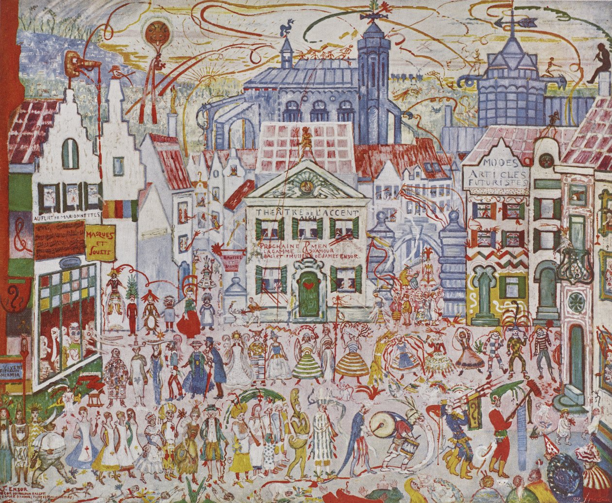1. Decor (from: The Scale of Love) by James Ensor