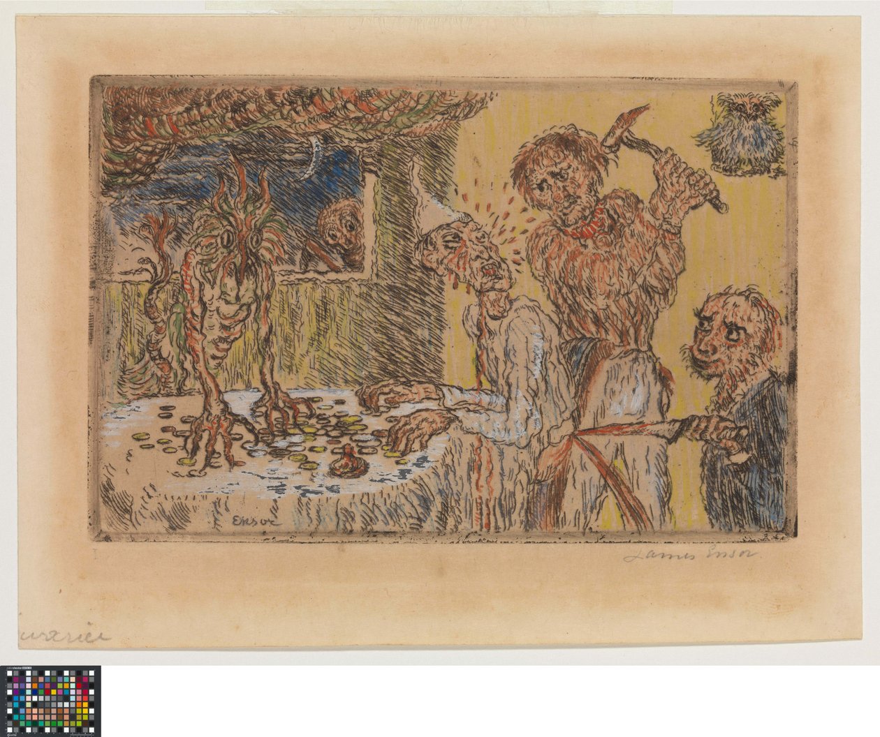 Avarice by James Ensor