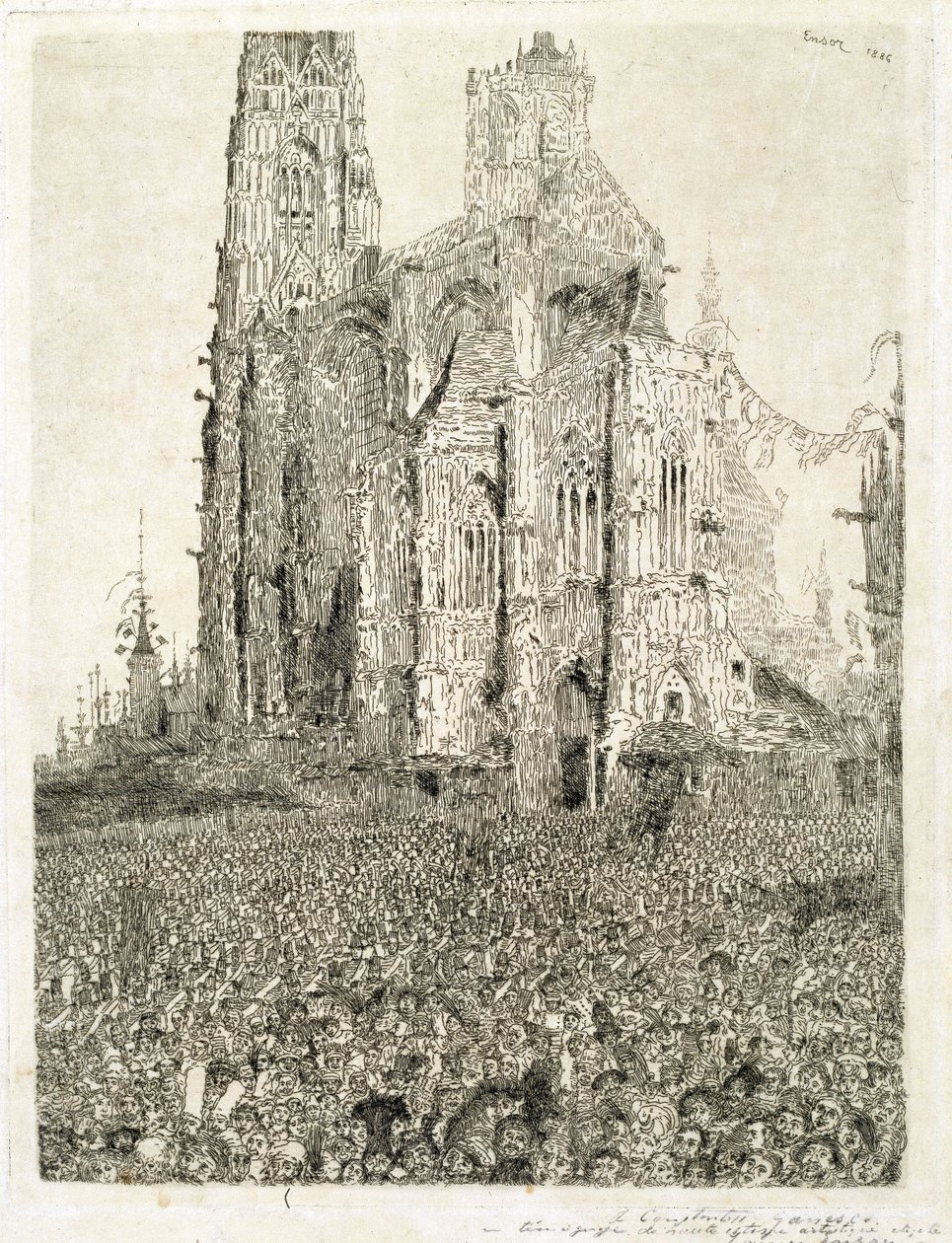 The Cathedral by James Ensor