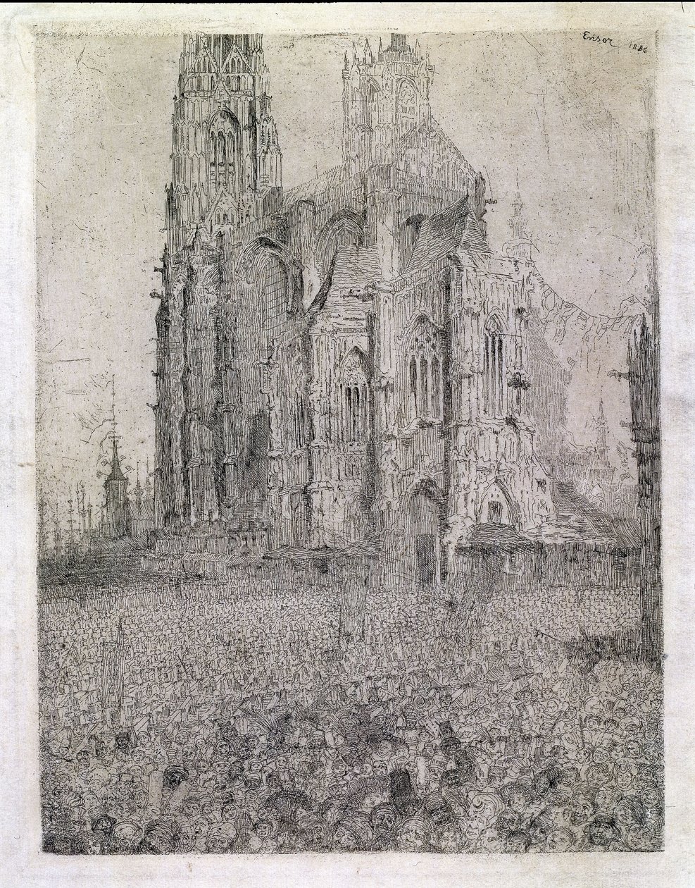 The Cathedral by James Ensor