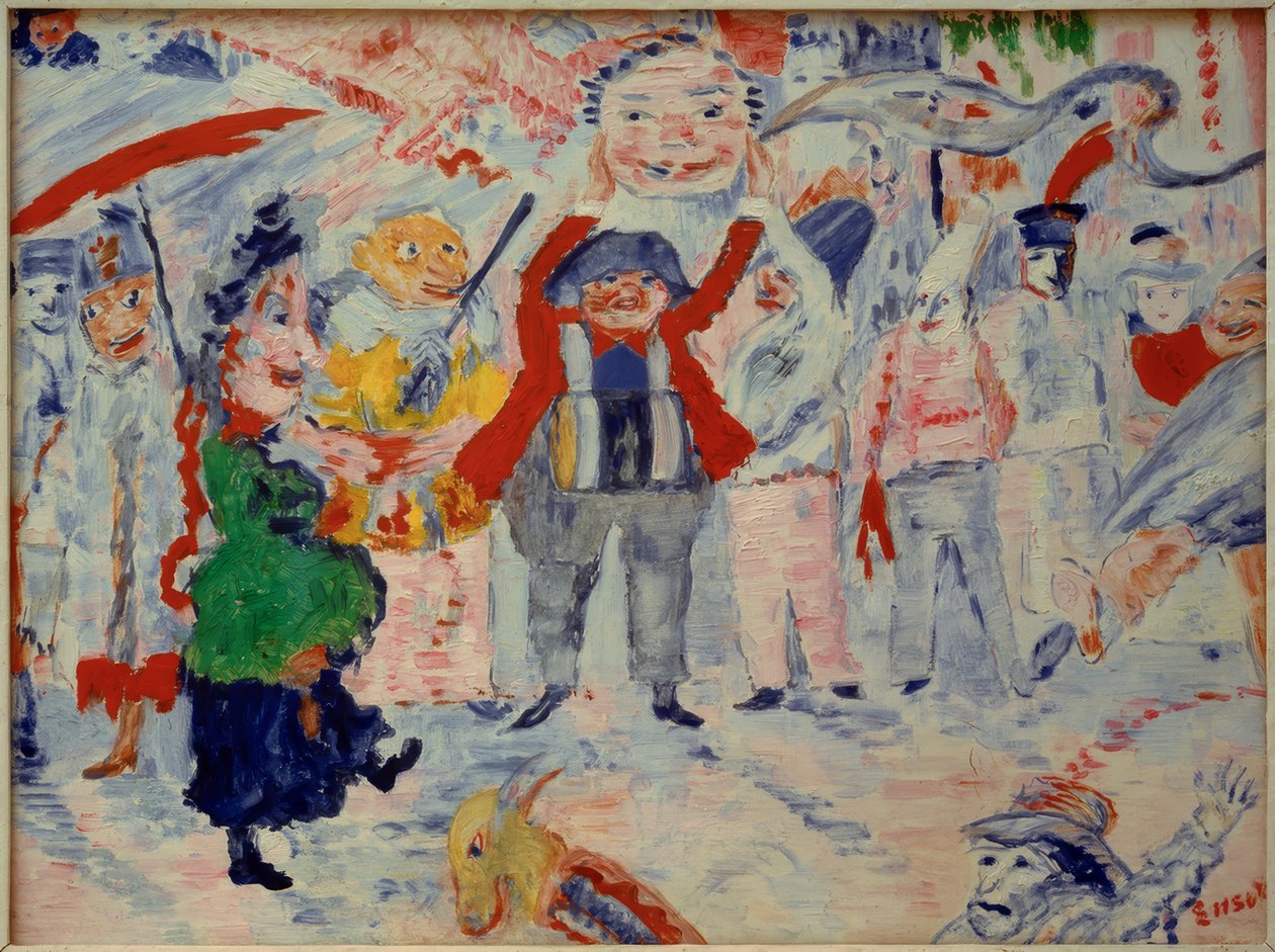 Carnival in Flanders by James Sidney Ensor
