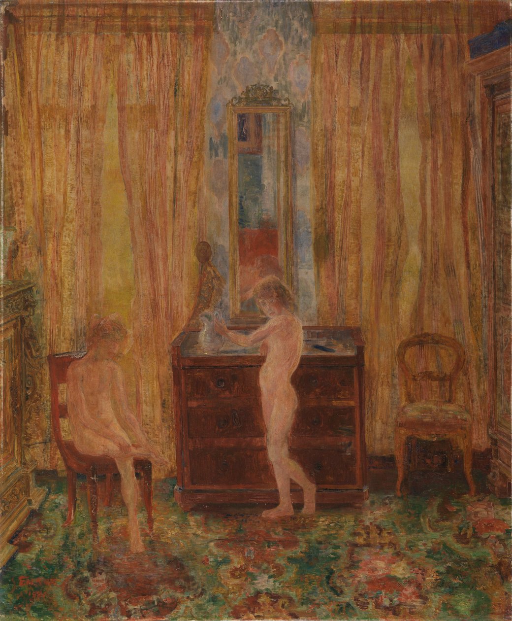 Children at the Morning Toilet by James Ensor