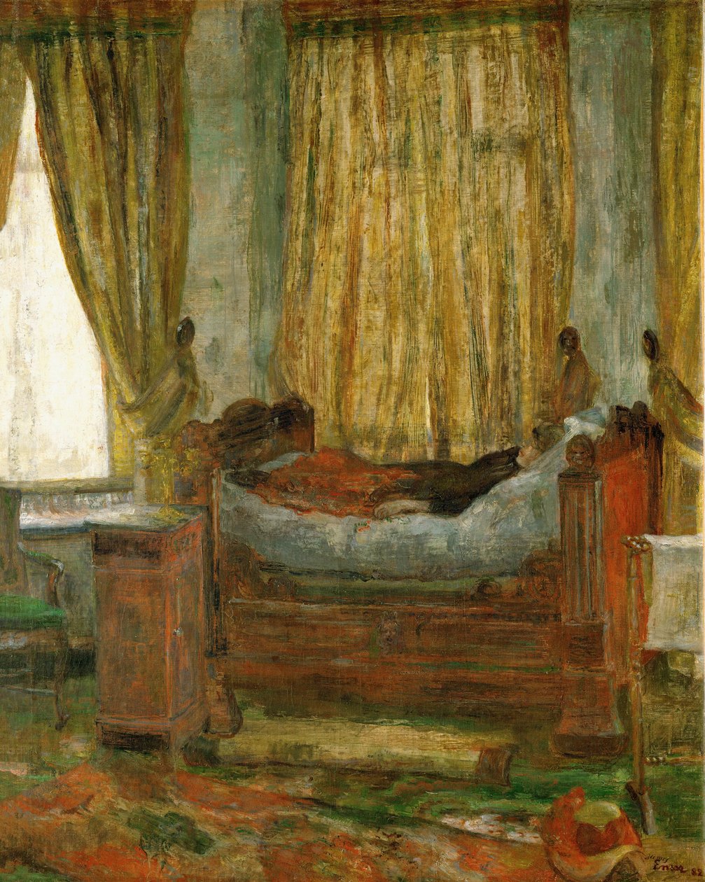 The Lady in Distress by James Ensor