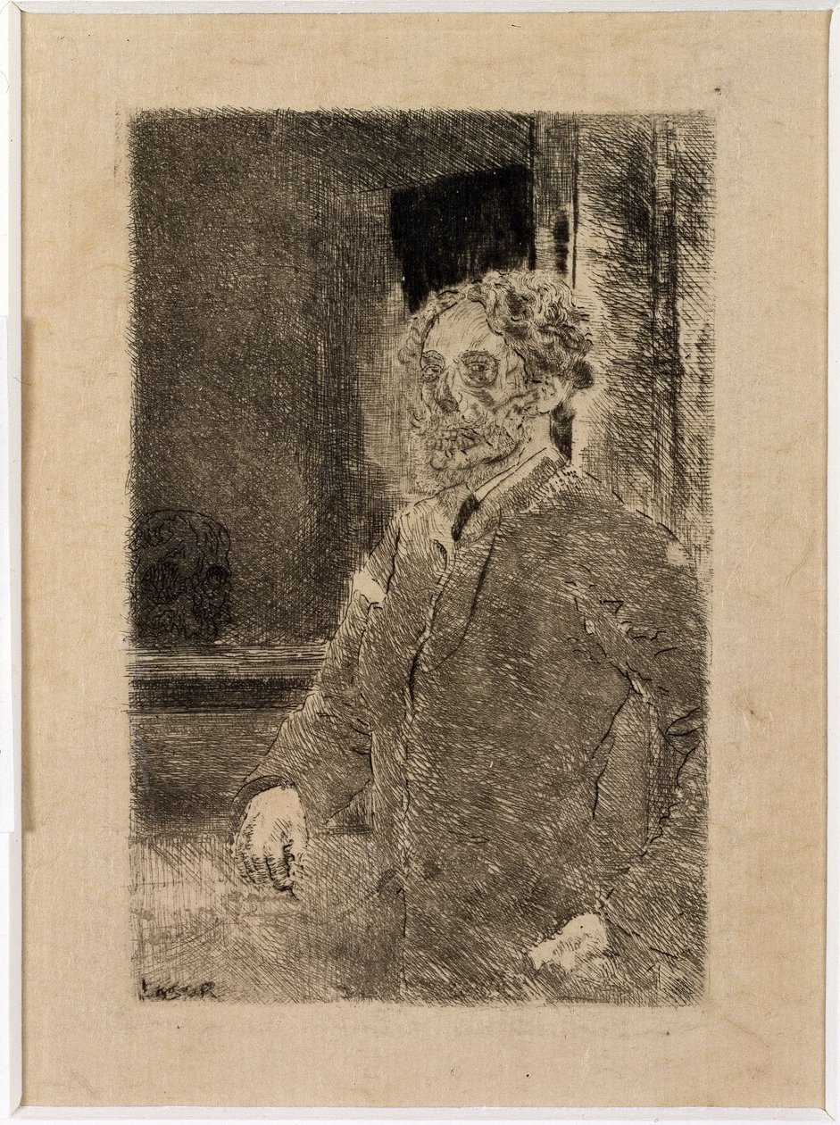My Portrait with Skull by James Ensor