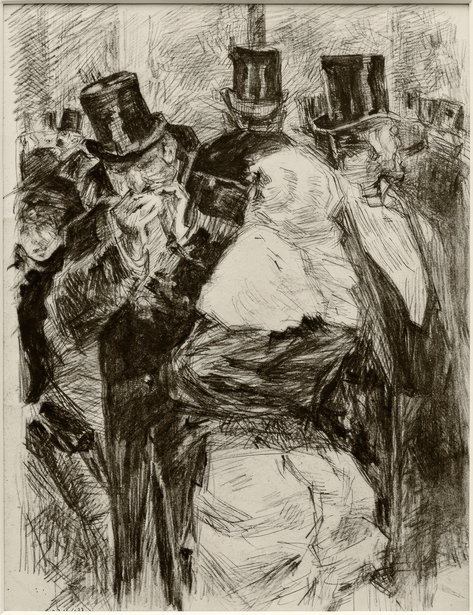 Fashionable Gathering by James Sidney Ensor