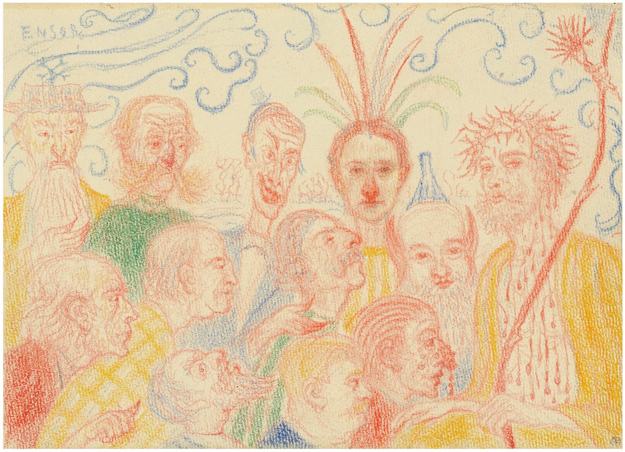 Scenes from the Life of Christ by James Ensor