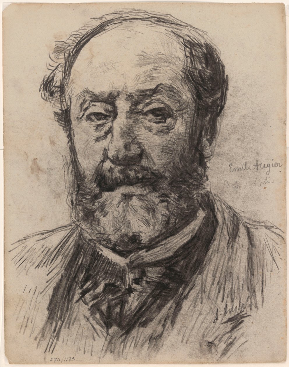 The Playwright Emile Augier by James Ensor