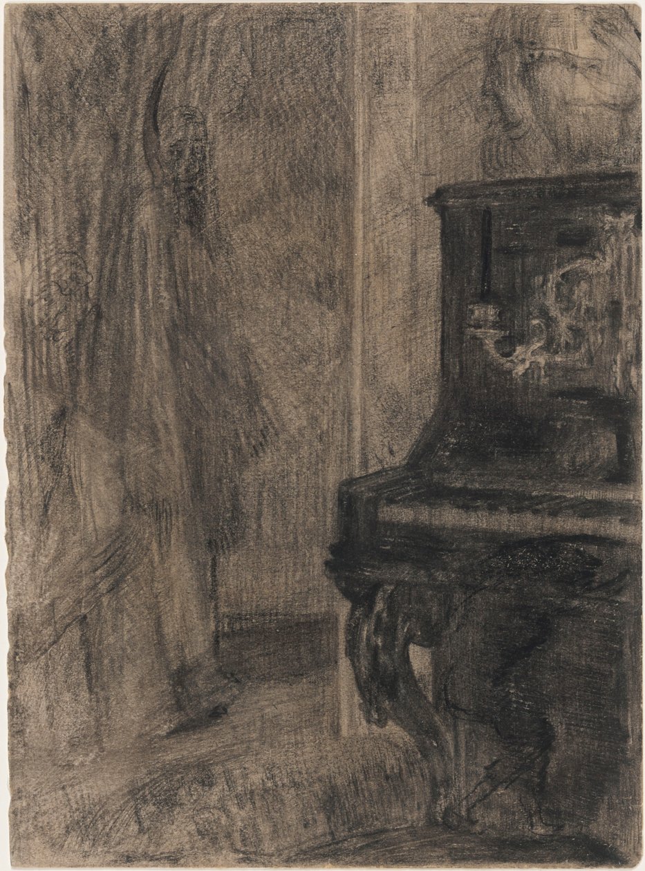 The Upright Piano by James Ensor
