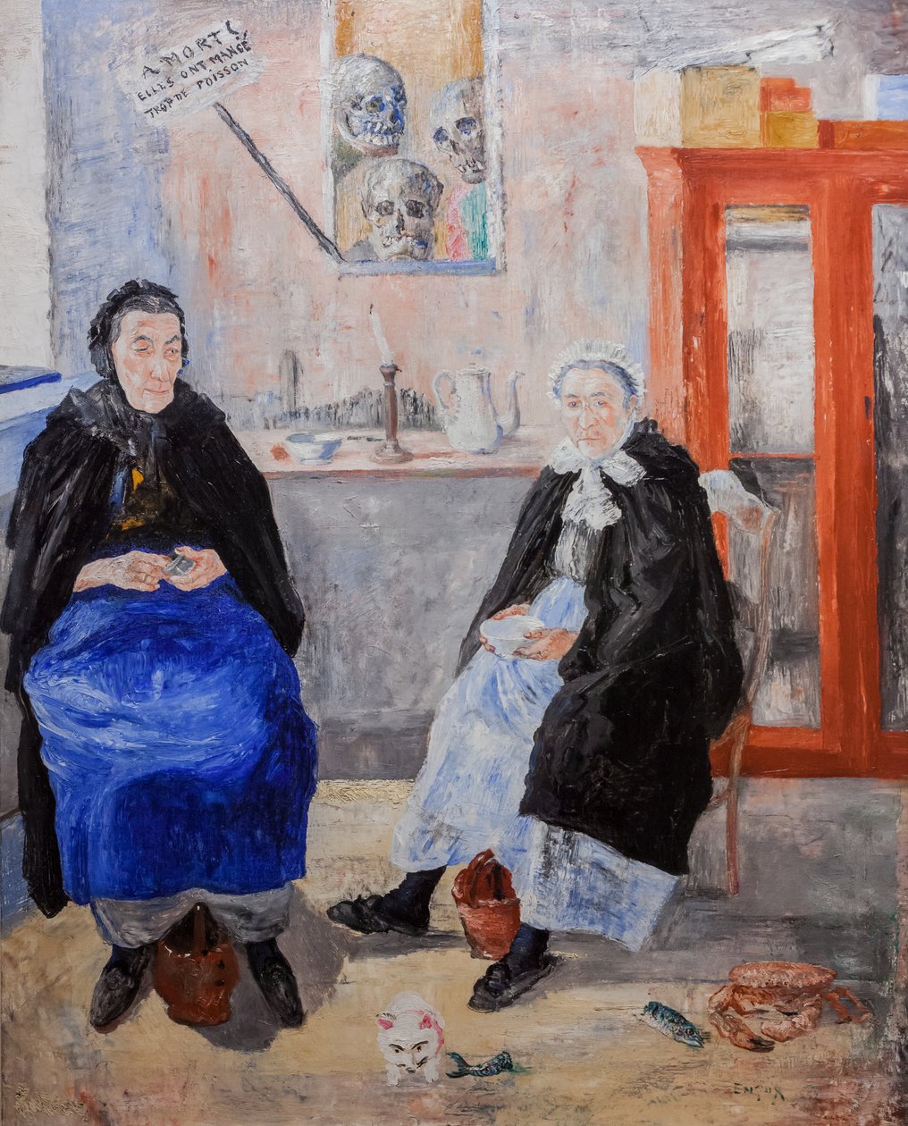 The Melancholic Fishgirls by James Ensor