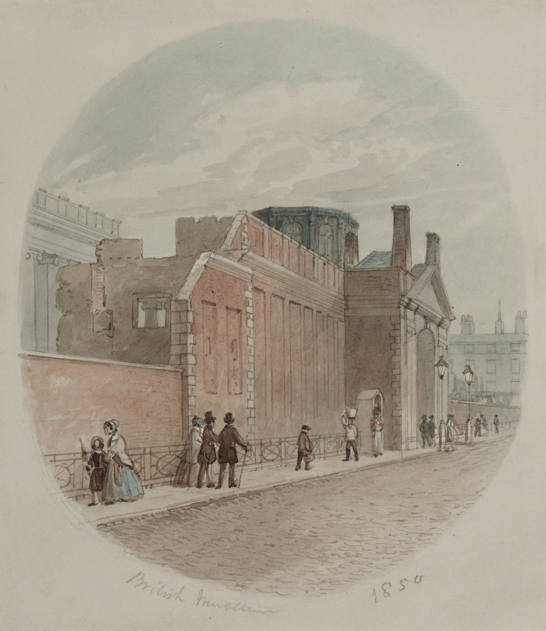 British Museum, 1850 by James Findlay