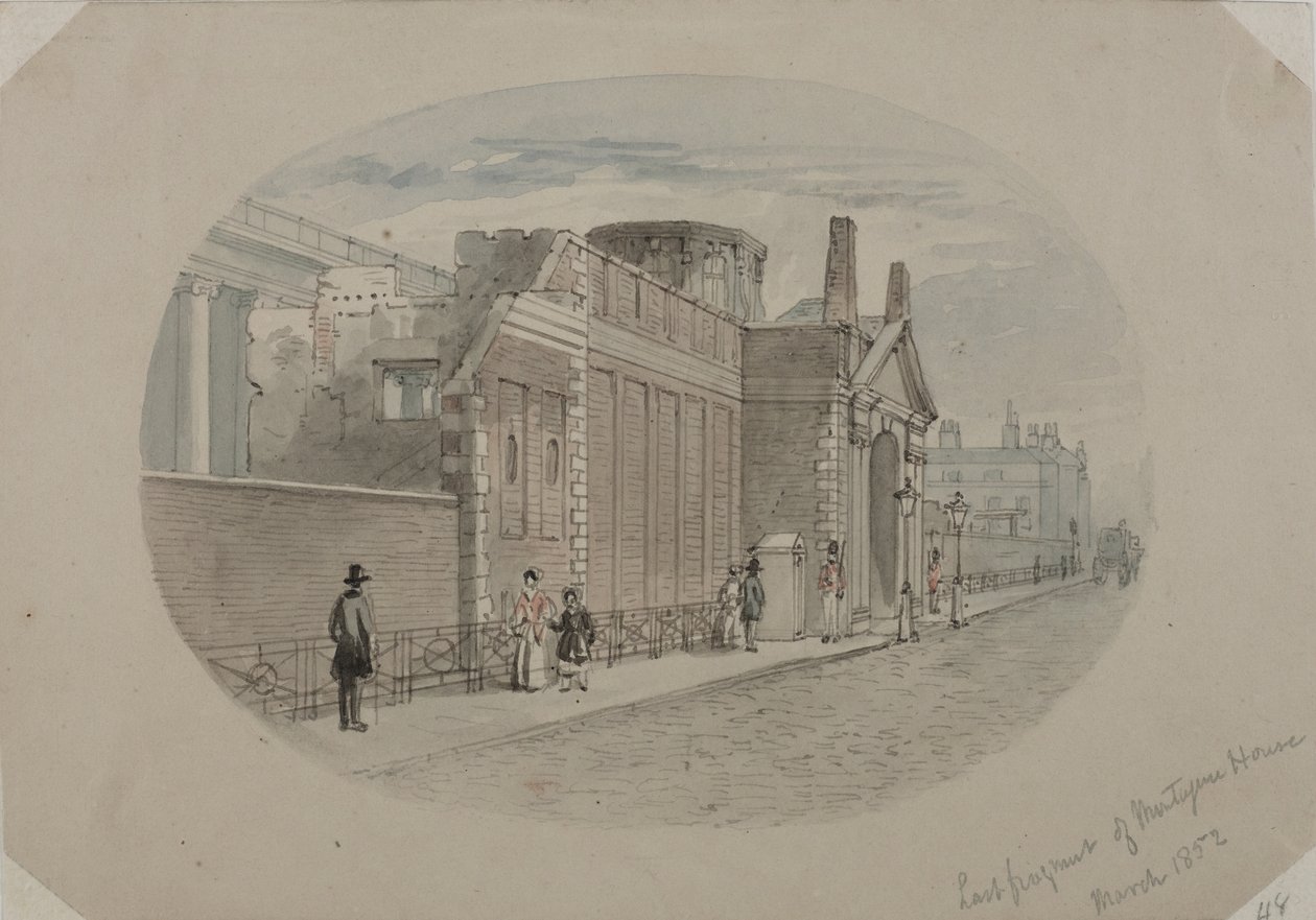 British Museum, 1852 by James Findlay