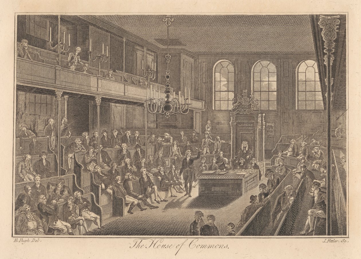 The House of Commons by James Fittler