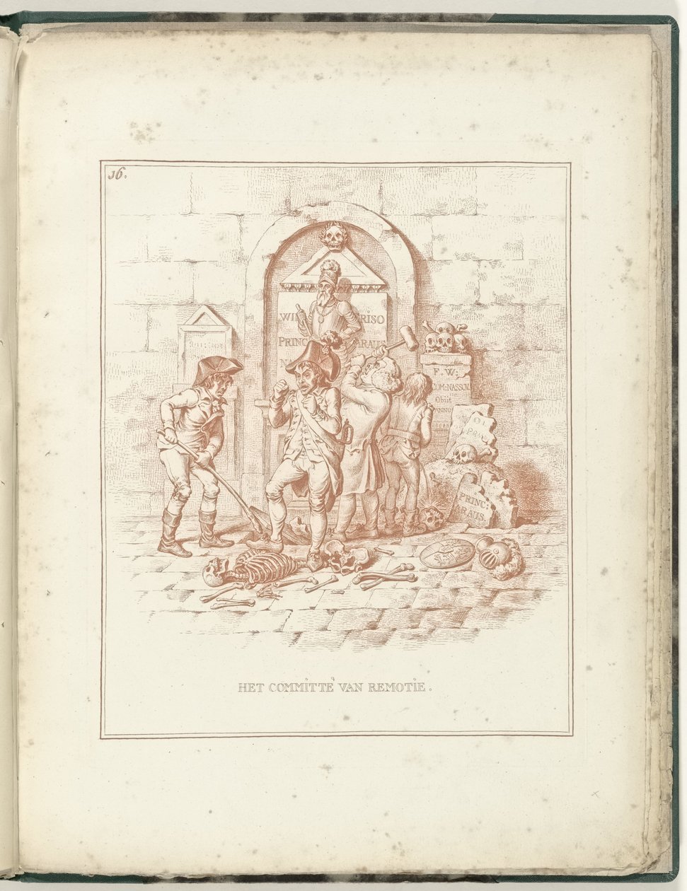 Committee of Remotie, 1795 (Hollandia Regenerata) by James Gillray (possibly)