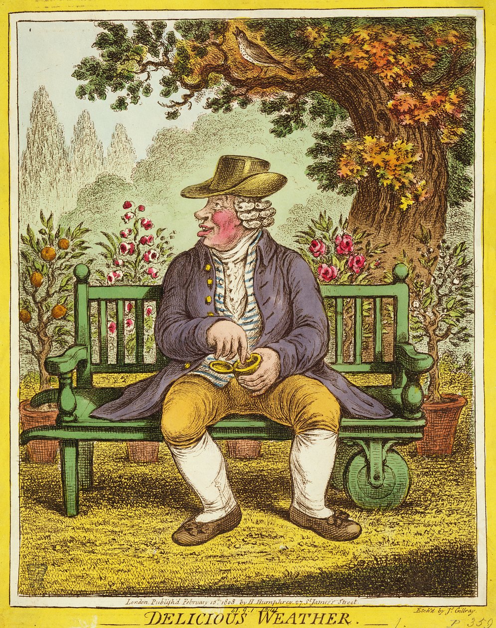Delicious Weather by James Gillray