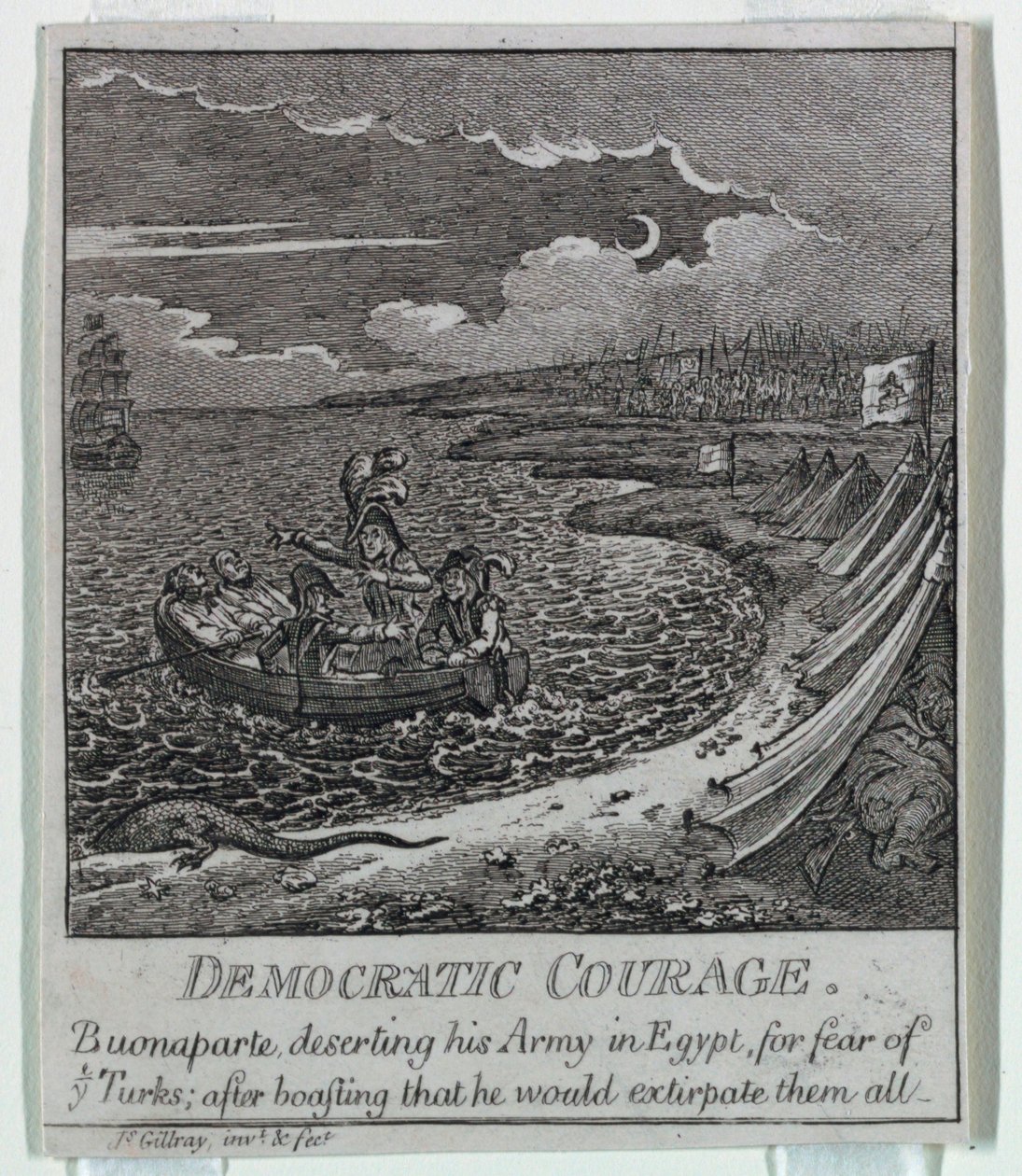 Democracy, or a Sketch by James Gillray