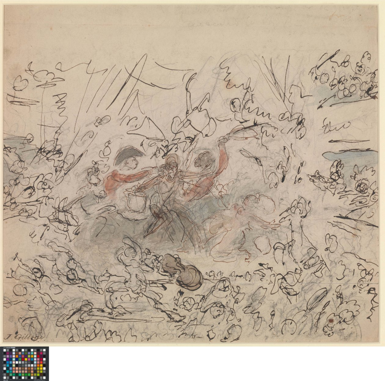 The Theatre of the World: The Napoleonic Wars (recto). List of Subjects 