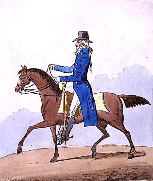Equestrian Elegance, or A Noble Scot, metamorphosed by James Gillray