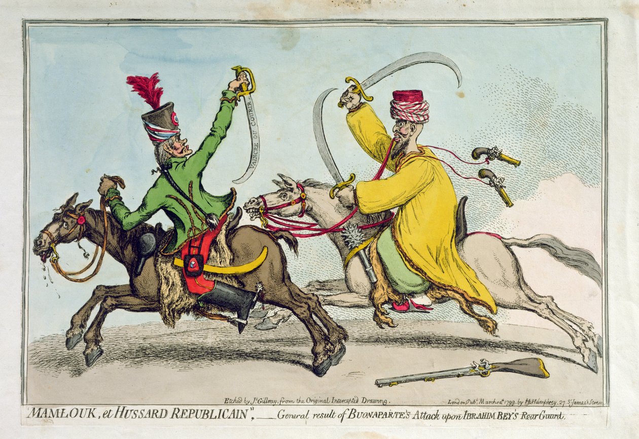 Mamlouk et Hussard Republicain, or General Result of Bonaparte