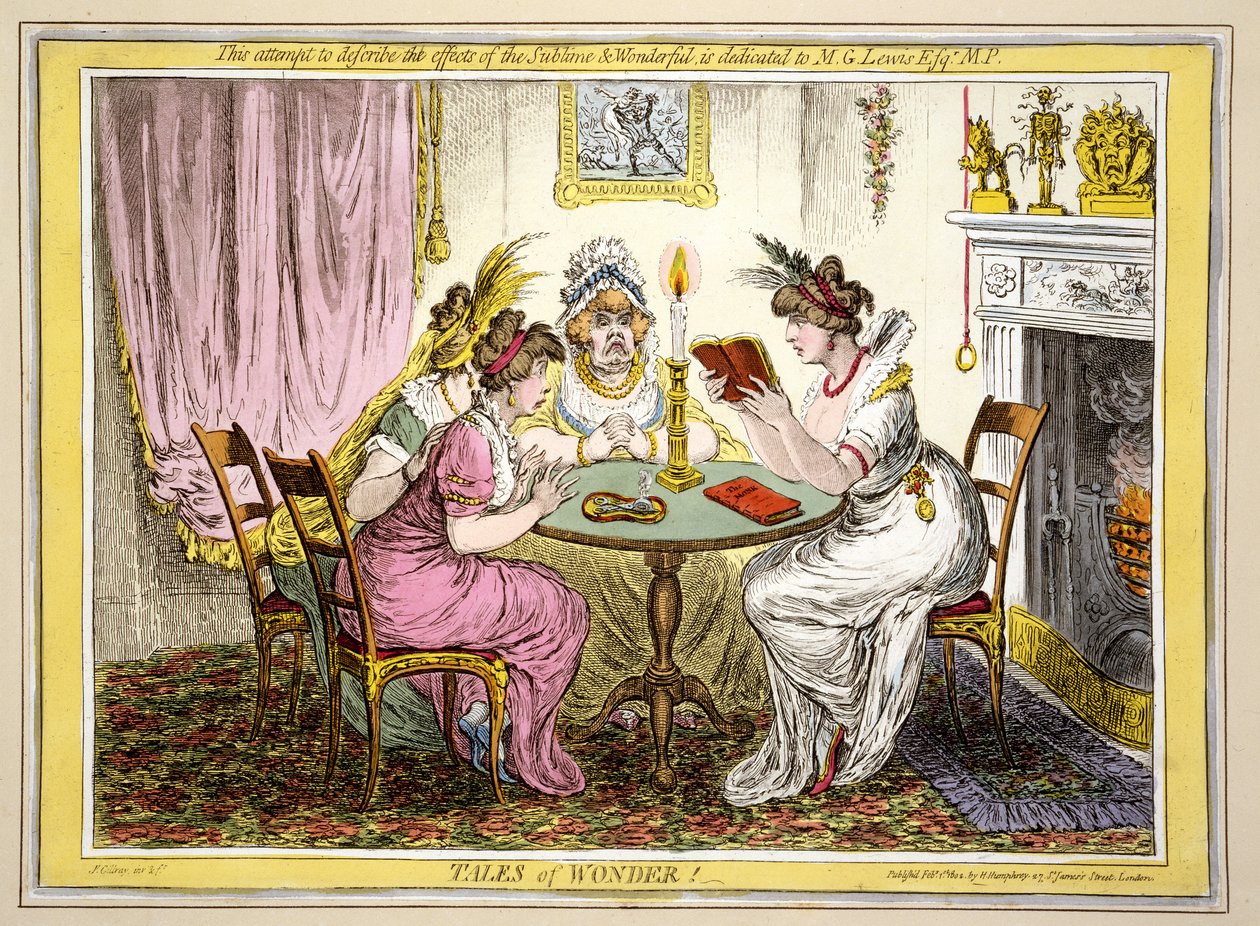 Tales of Wonder, pub. H. Humphrey, London, 1802 by James Gillray