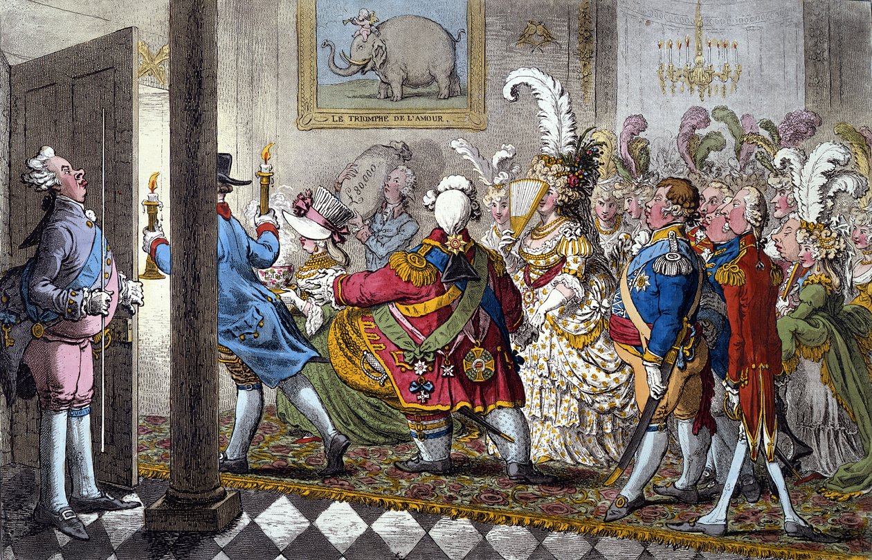 The Bridal Night by James Gillray