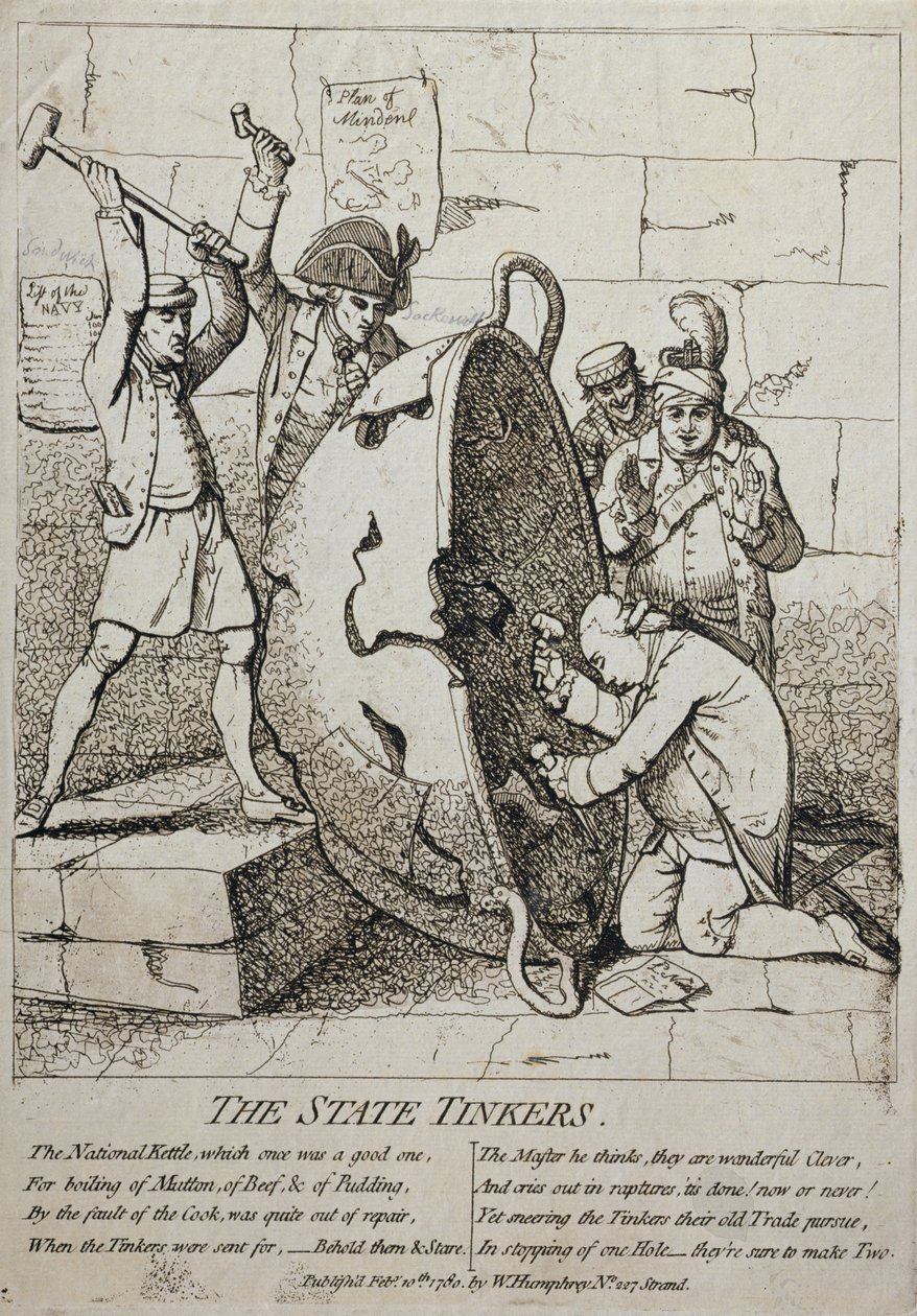 The State Tinkers by James Gillray