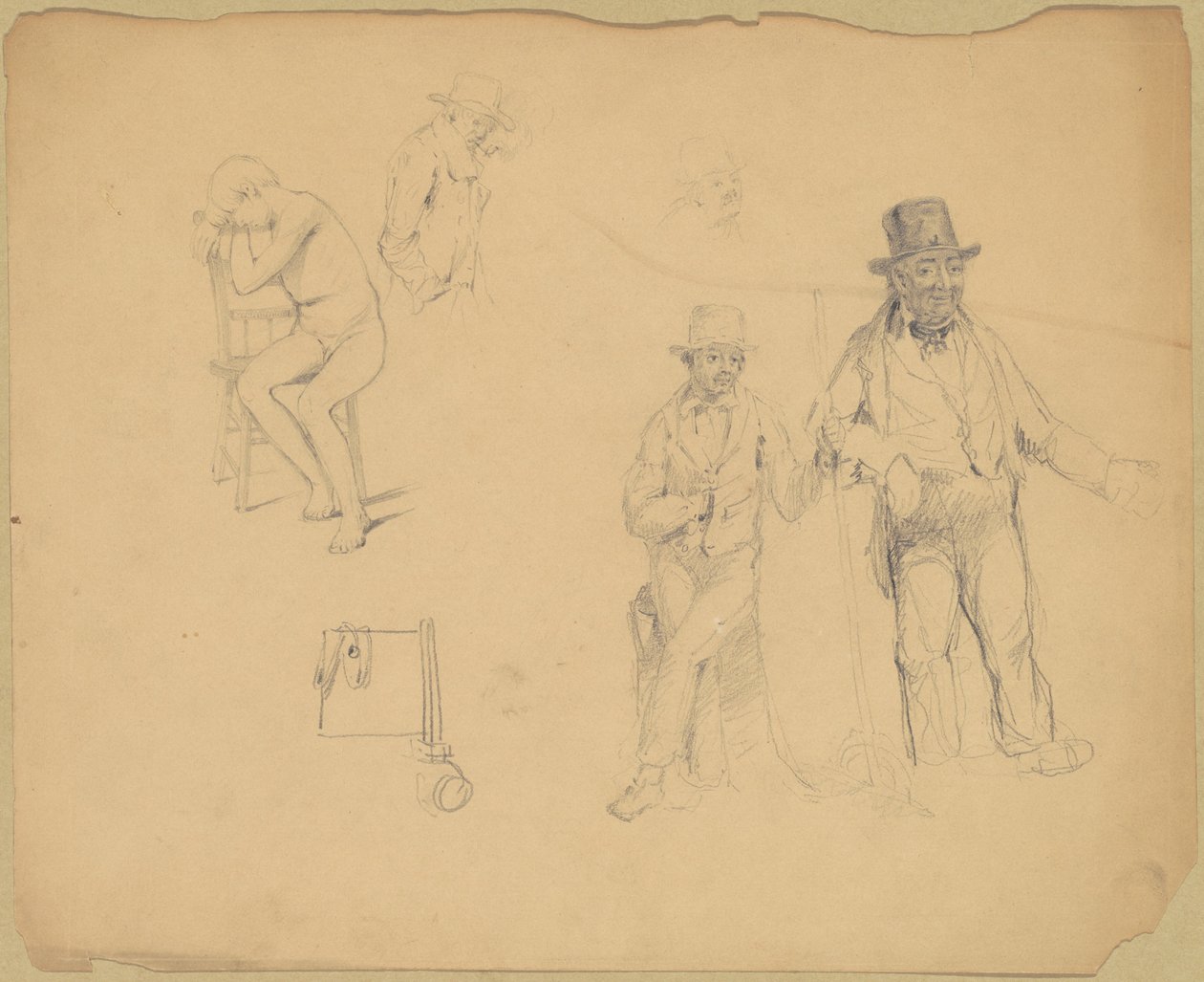 Studies of Men and Boys by James Goodwyn Clonney