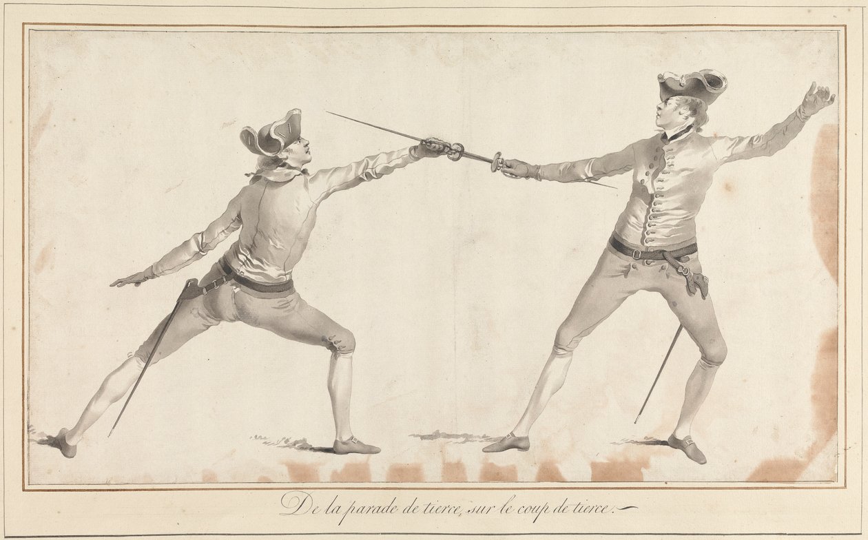 De la Parade de Tierce, sur le Coup de Tierce by James Gwin