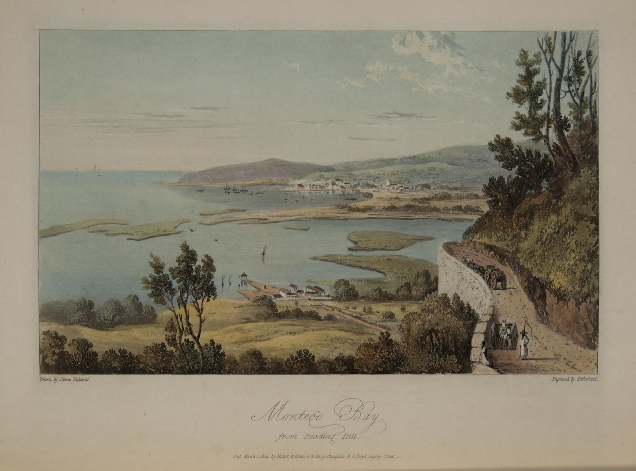 Montego Bay from Reading Hill by James Hakewill
