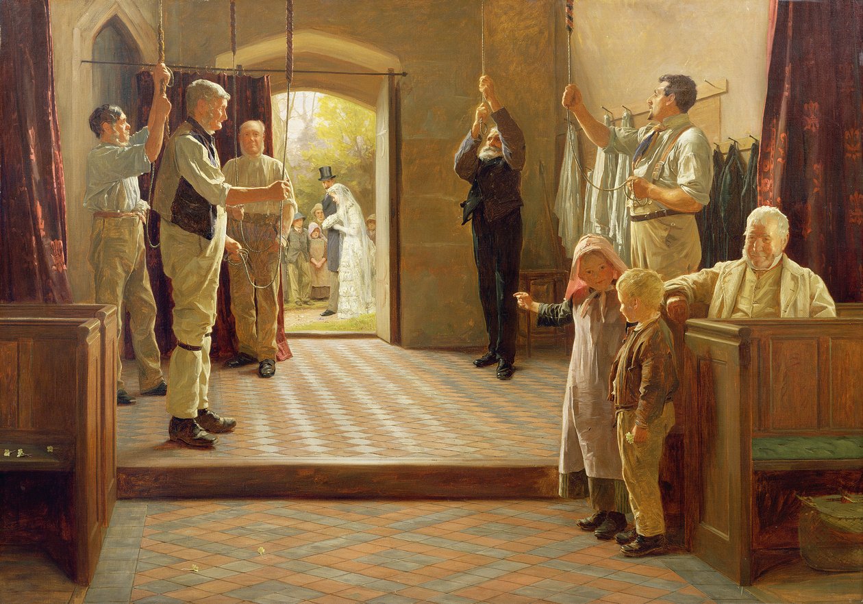 Wedding Bells by James Hayllar