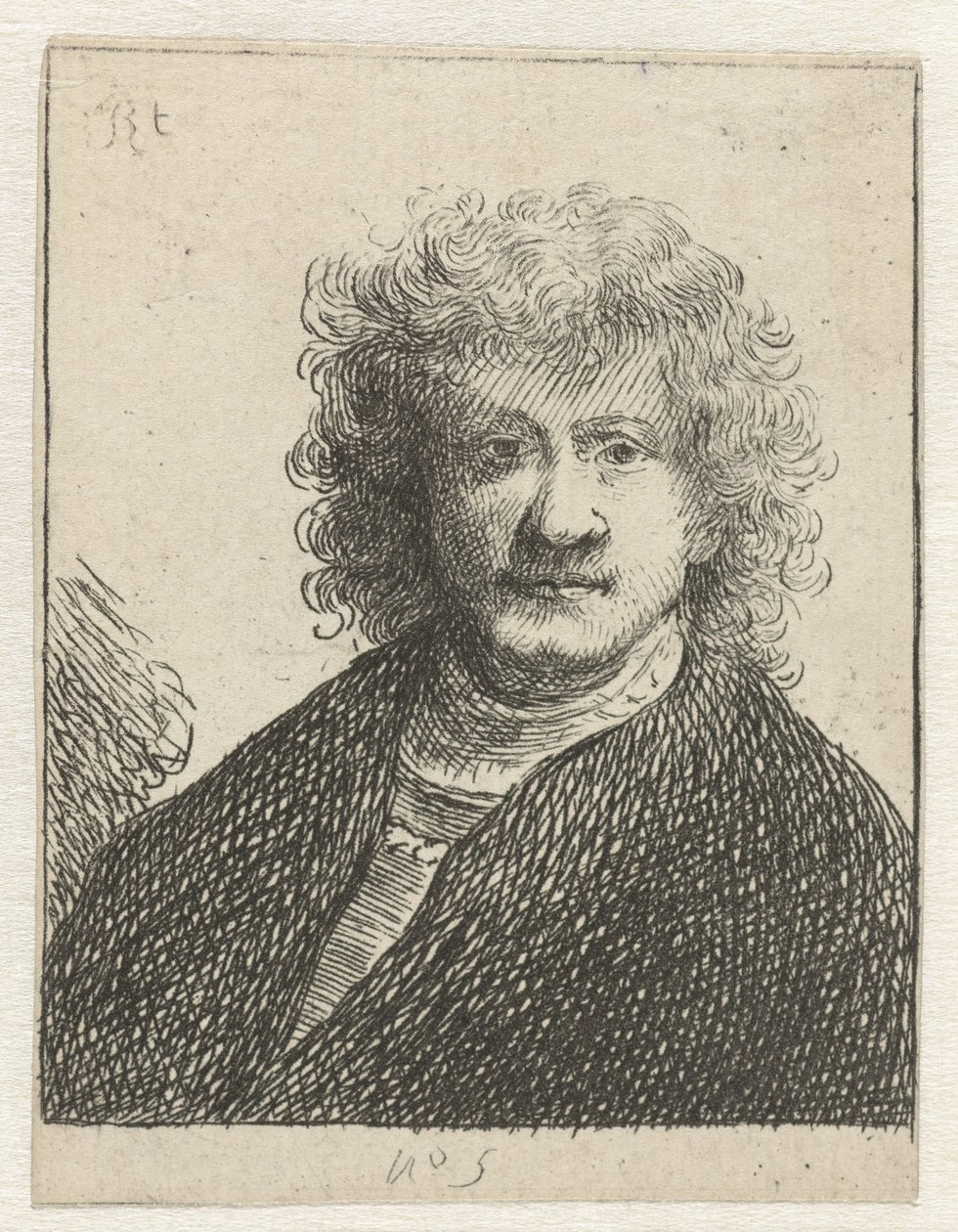 Self-Portrait with a Broad Nose by James Hazard