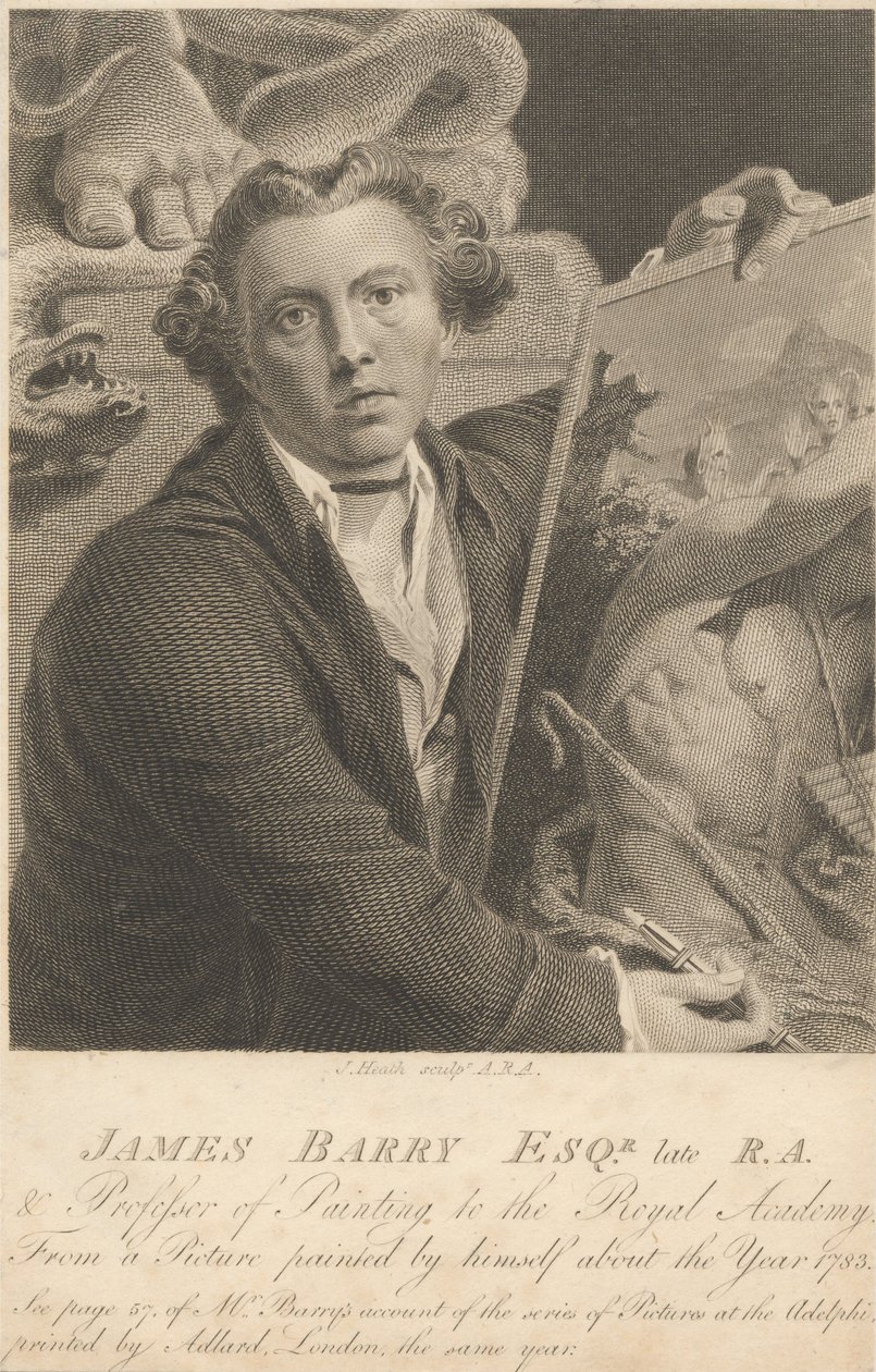 James Barry, Esq. by James Heath