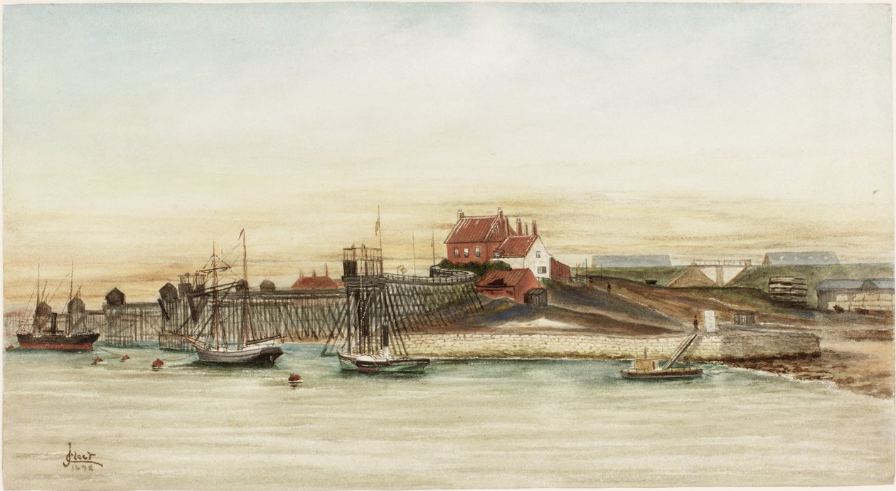 Whitehill Point on the Tyne by James Henry Cleet