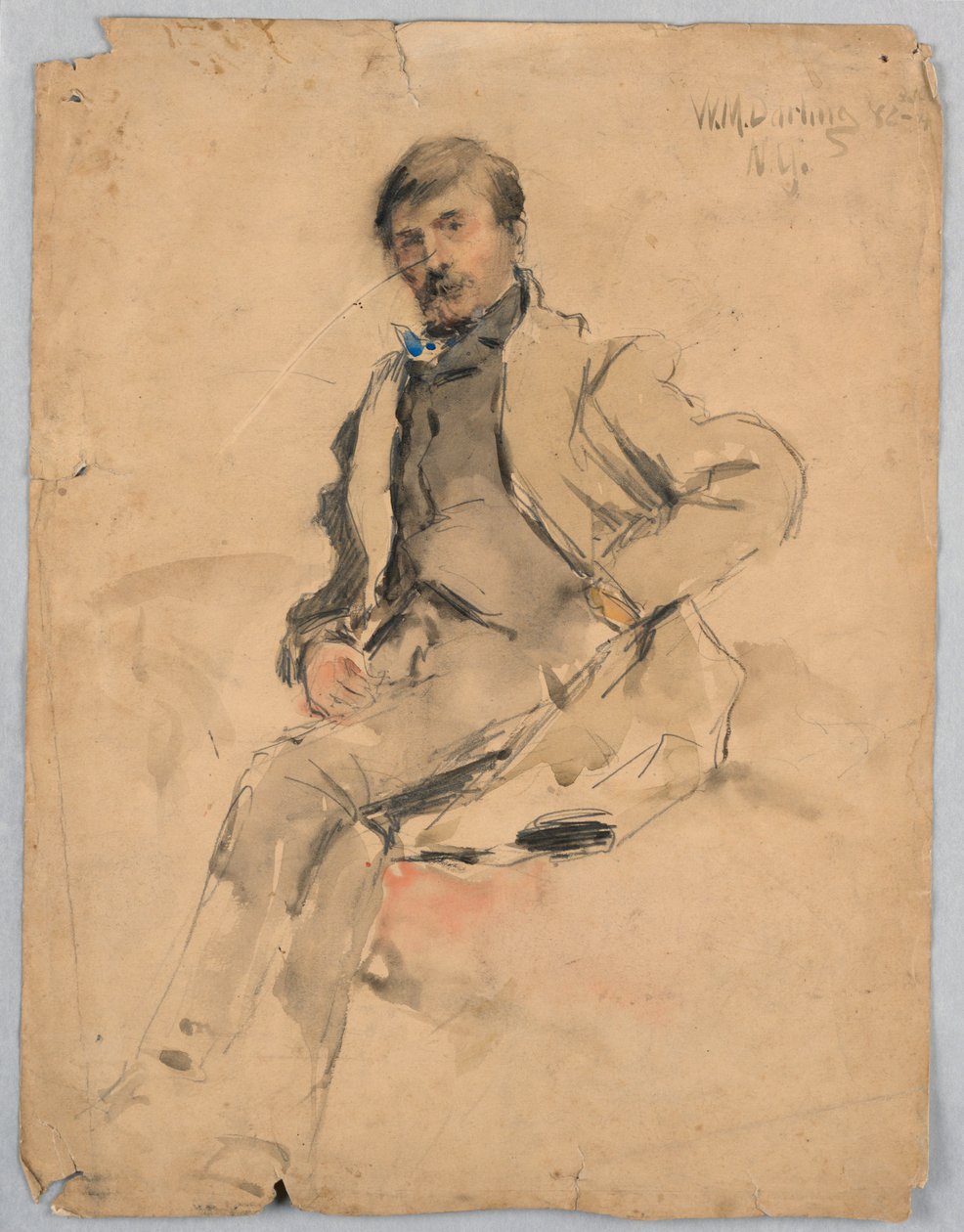 Portrait of W. M. Darling, New York by James Henry Moser