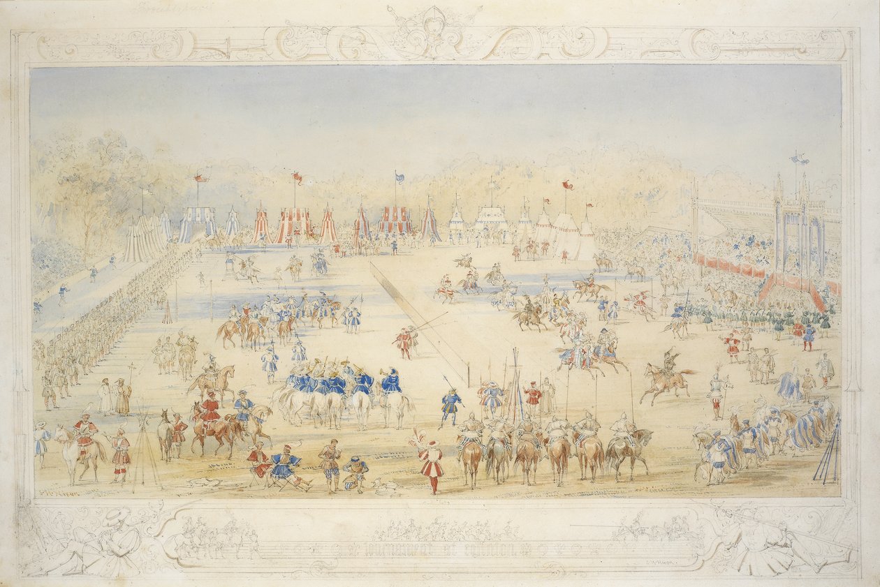 General View of the Lists by James Henry Nixon