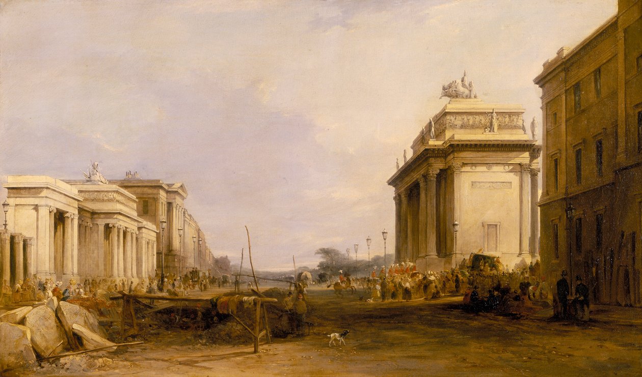 Hyde Park Corner and Constitution Arch by James Holland