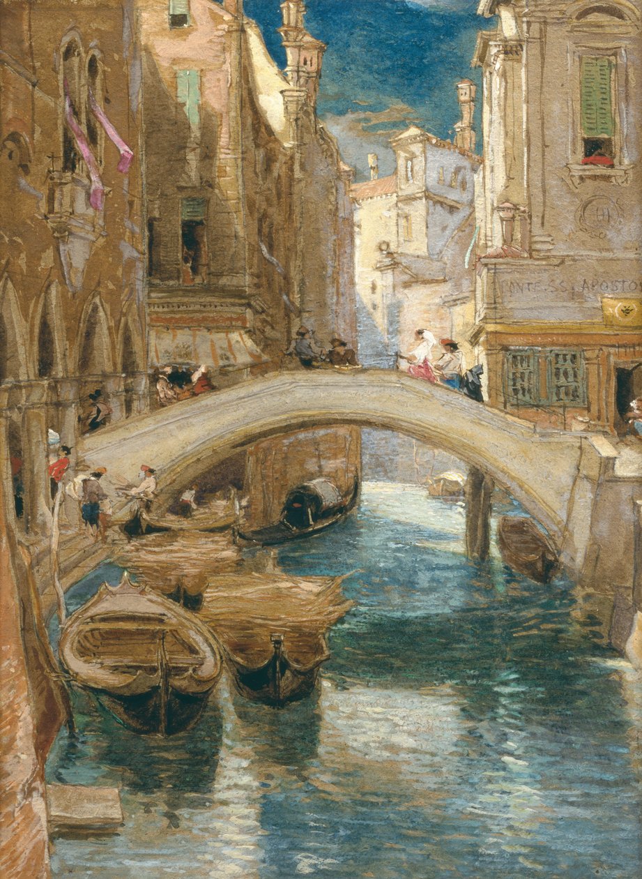 Ponte Santi Apostoli, Venice by James Holland