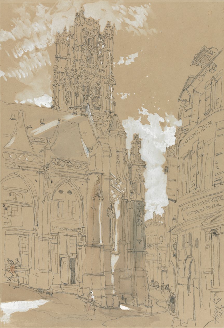 St. Laurent, Rouen by James Holland