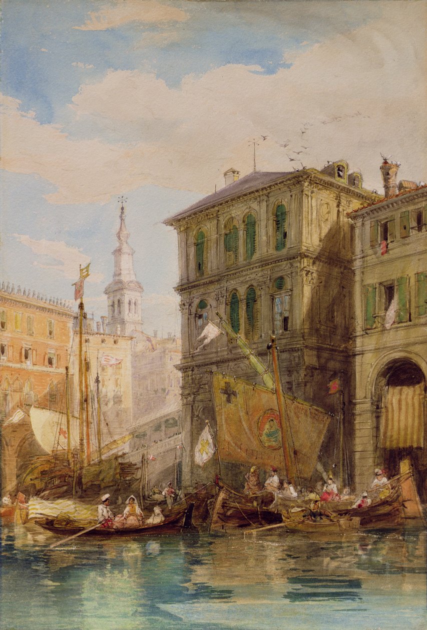 The Palazzo Dei Camerlinghi, Venice by James Holland