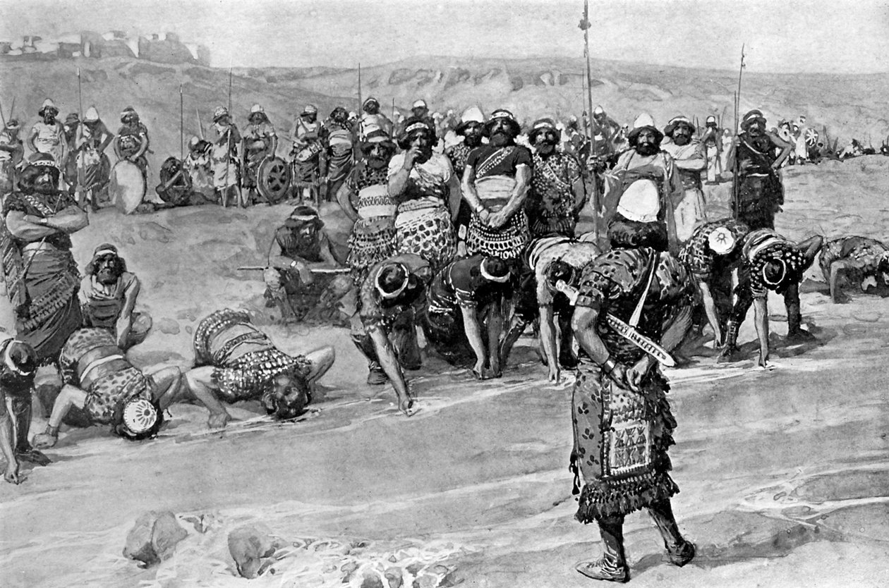 Gideon Chooses the Three Hundred by James Jacques Joseph (after) Tissot