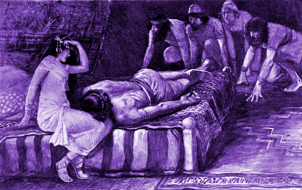Samson is Made Prisoner - Bible by James Jacques Joseph (after) Tissot