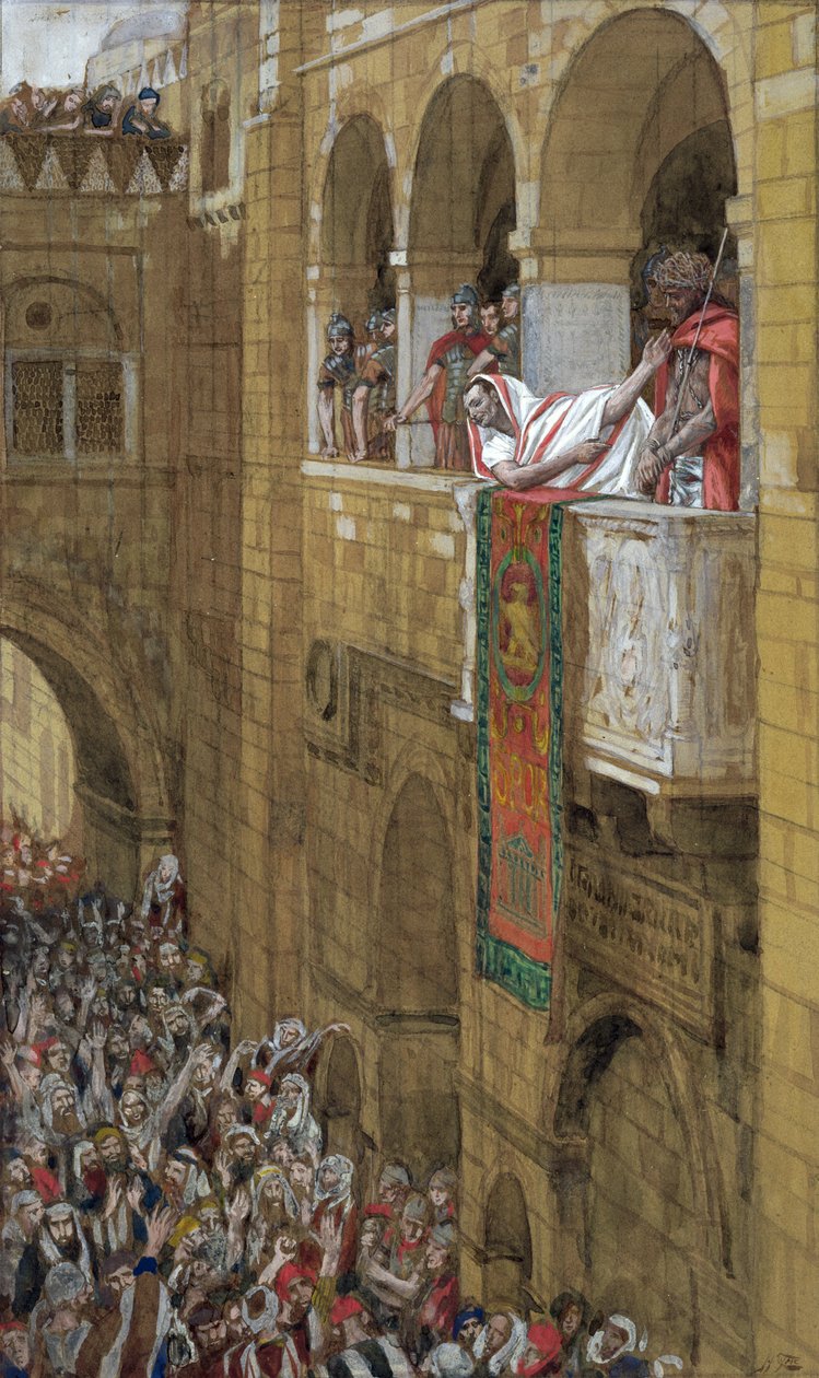 Ecce Homo, illustration for The Life of Christ by James Jacques Joseph Tissot