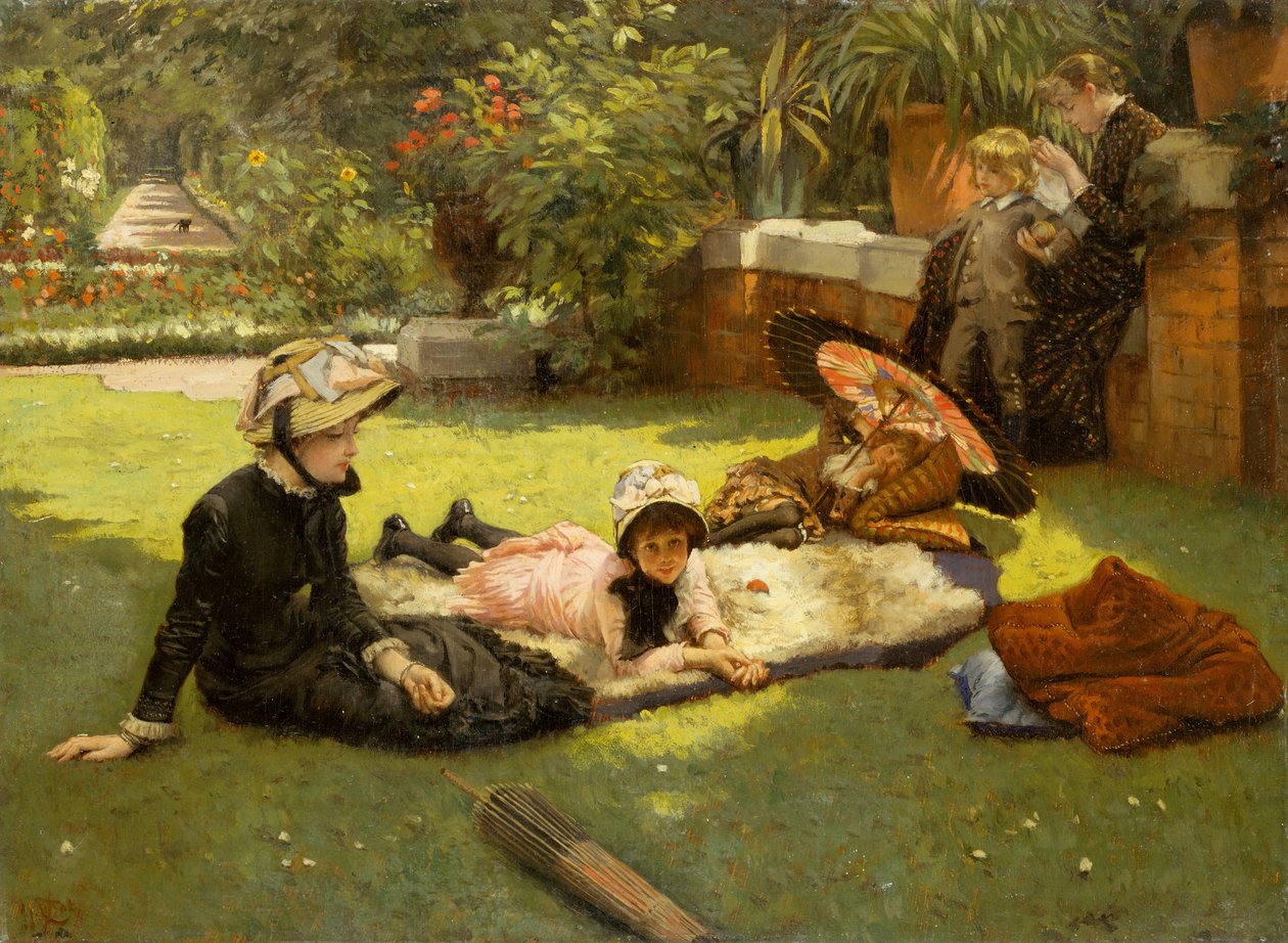 In Full Sunlight by James Jacques Joseph Tissot