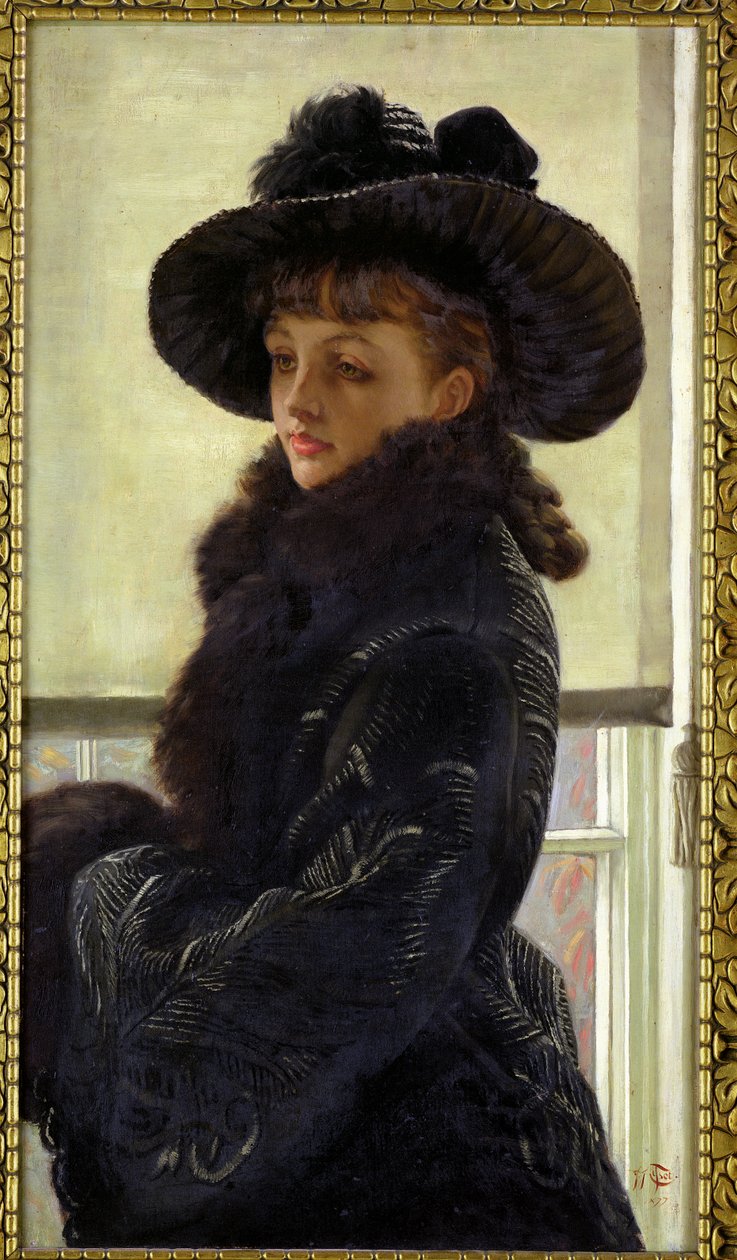 Mavourneen, Portrait of Kathleen Newton, 1877 by James Jacques Joseph Tissot