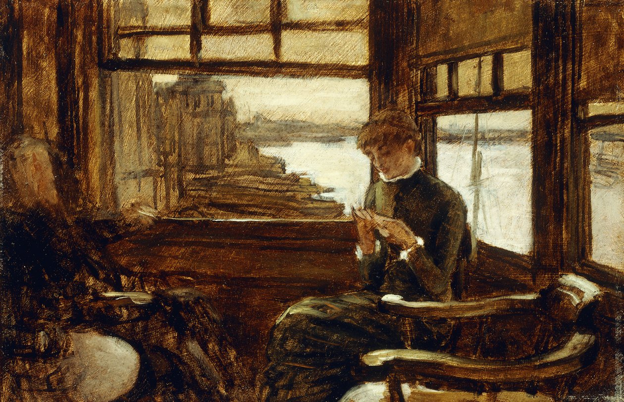 Study for the Prodigal Son in Modern Life: The Departure by James Jacques Joseph Tissot