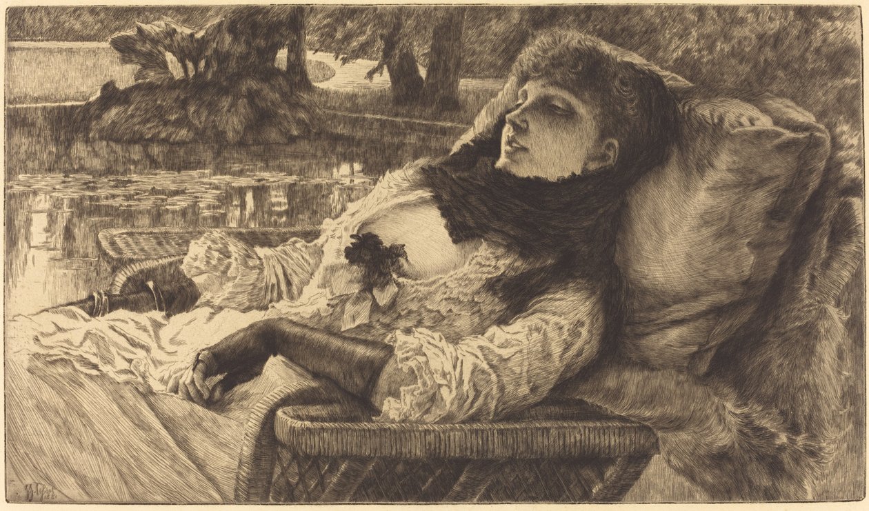 Summer Evening by James Jacques Joseph Tissot